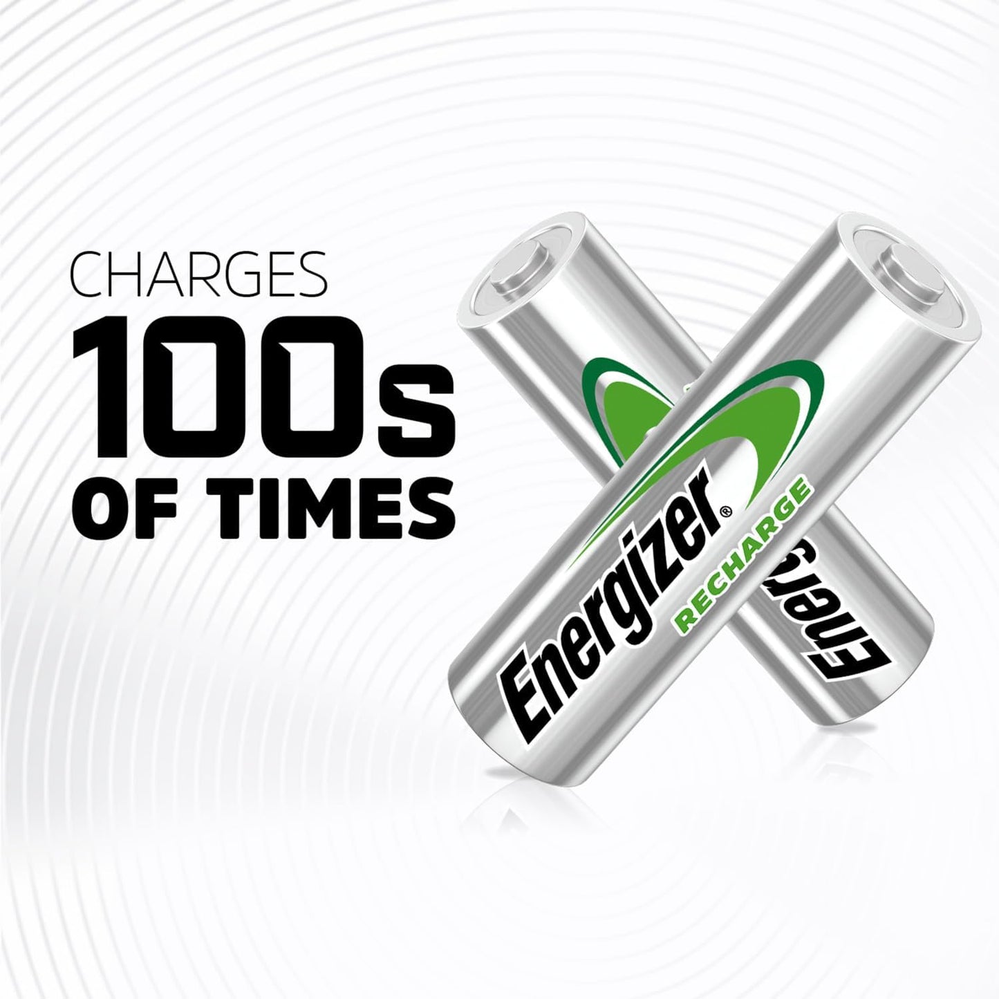 Rechargeable AA Batteries, Recharge Universal Double a Battery Pre-Charged, 16 Count